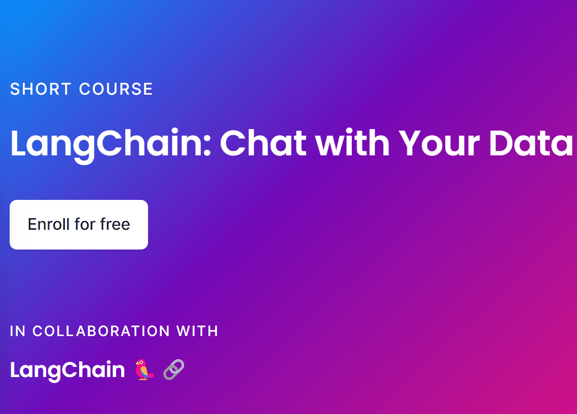 吴恩达AI系列短课再添精品课程：如何基于LangChain使用LLM构建私有数据的问答系统和聊天机器人