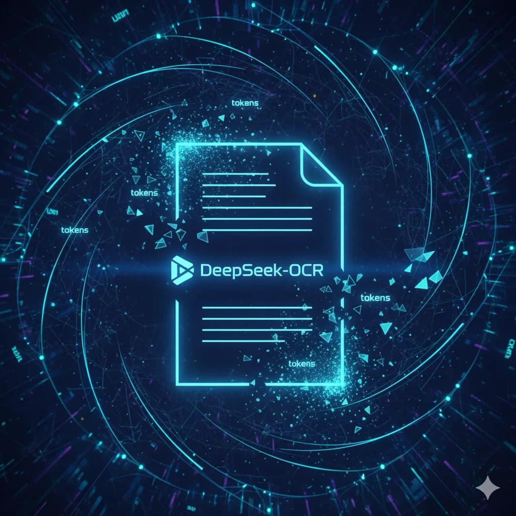 DeepSeekAI开源全新的DeepSeek-OCR模型：参数规模仅30亿的MoE大模型，图像文本结构化提取成本下降十倍！准确率超过Qwen2.5-VL-7B
