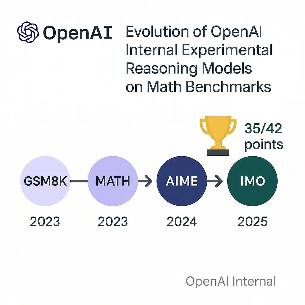 OpenAI内部通用大模型已经可以拿到国际数学奥利匹克竞赛金牌：AI推理能力已经接近人类顶级水平