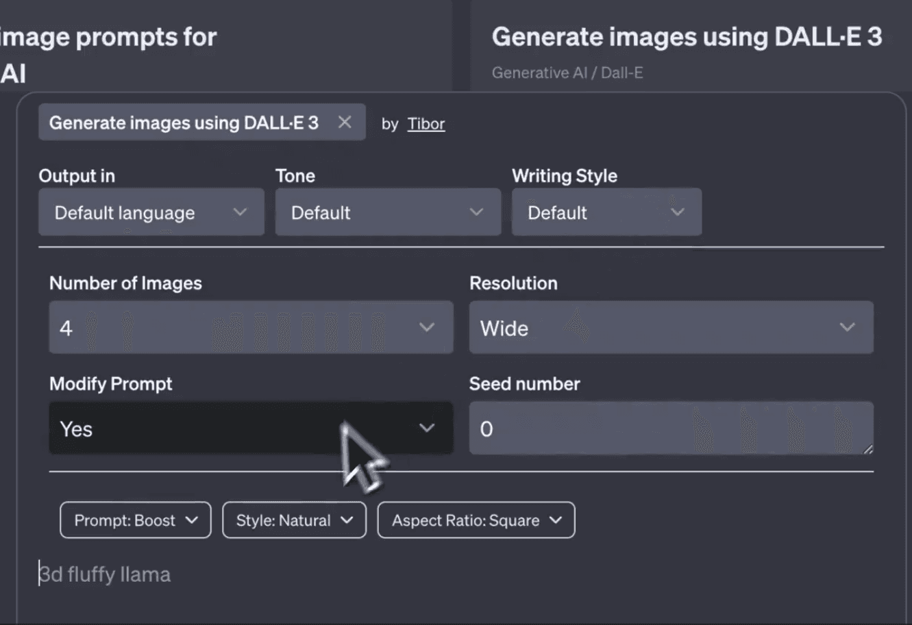 OpenAI即将推出DALL·E Controls功能，可以更加精细化控制DALL·E图片生成的效果