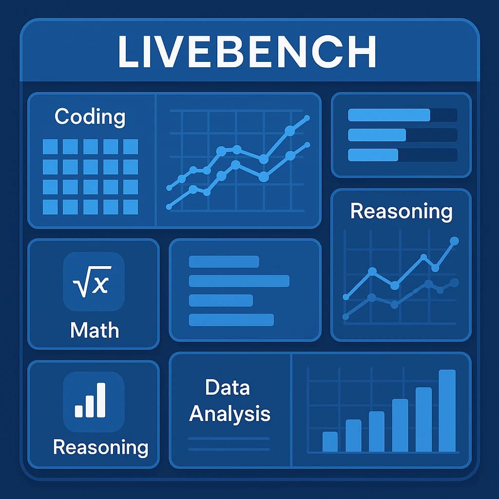 LiveBench：一种抗污染的大型语言模型基准测试