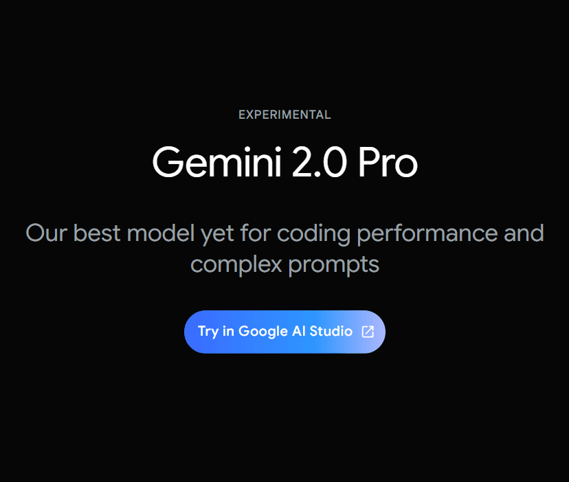Google发布Gemini 2.0 Pro：MMLU Pro评测超过DeepSeek V3略低于DeepSeek R1，最高上下文长度支持200万tokens！开发者每天免费50次请求！