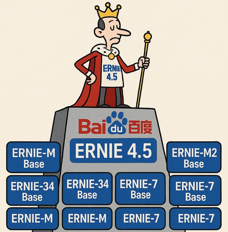 重磅！百度文心一言开源，包含2个多模态大模型，4个大语言模型，最大参数量4240亿！完全免费商用授权！