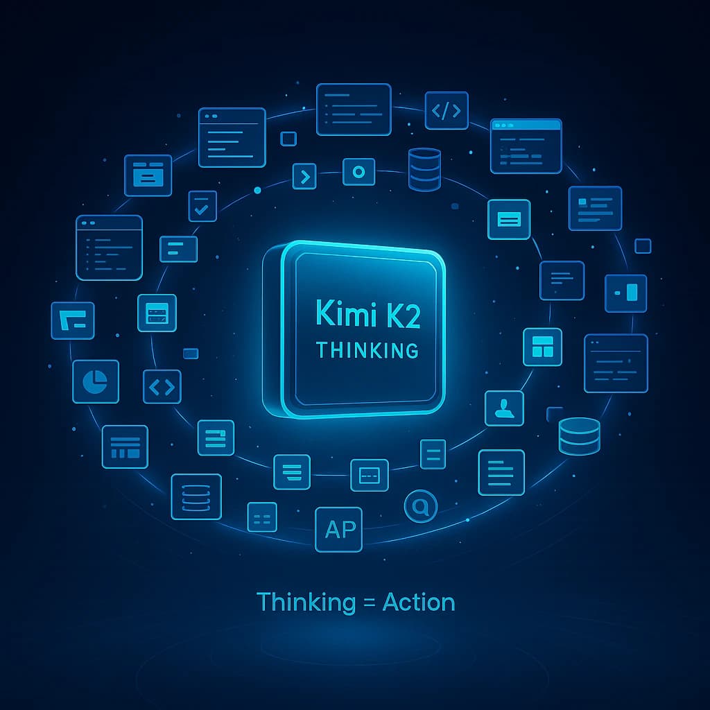 Moonshot AI 发布 Kimi K2 Thinking：连续执行200-300次顺序工具调用，人类最后难题评测得分超过所有模型，全球第一！依然免费开源商用！