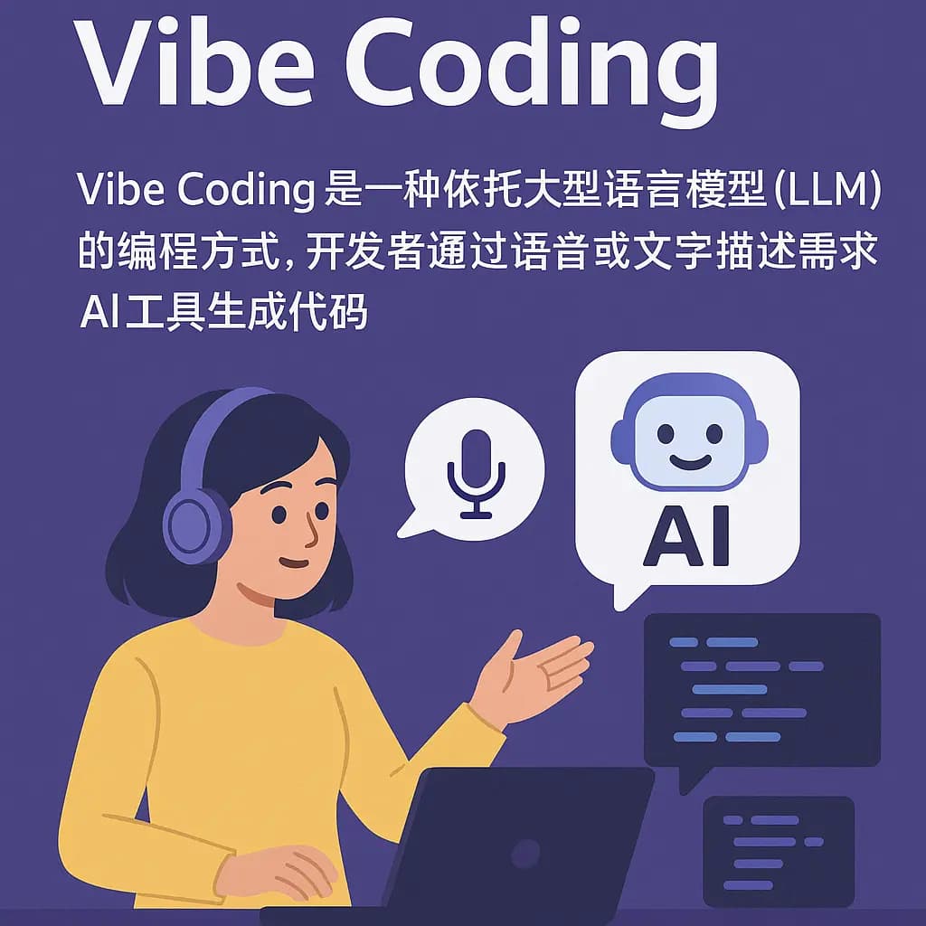 最近很火的基于人工智能（AI）的vibe coding是什么？它和传统软件编码之间有什么区别？