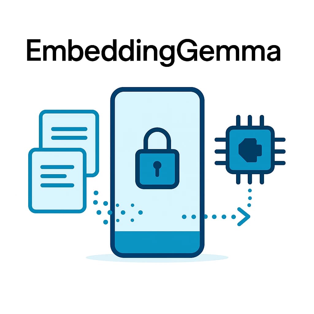 Google DeepMind 发布 EmbeddingGemma:面向端侧的多语言开源向量模型(308M),小体量也能打