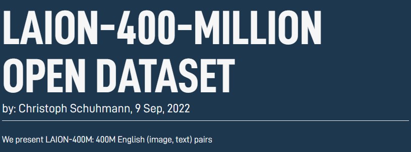 重磅数据集公布！LAION-400-Million Open Dataset免费的4亿条图像-文本对数据（ LAION-400M：English (image, text) pairs）
