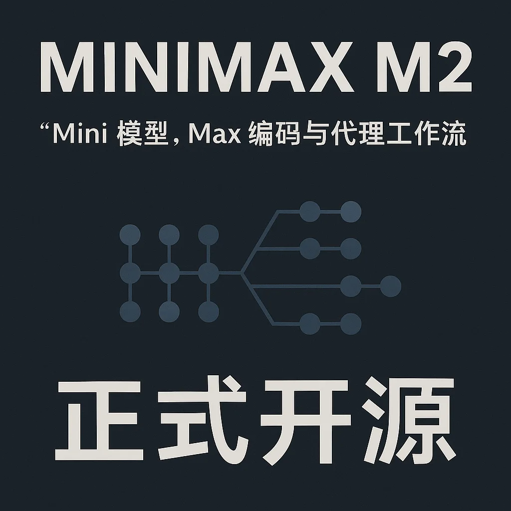 MiniMaxAI开源MiniMax M2模型：Artificial Analysis评测显示综合智能得分超过Claude Opus 4.1，开源第一，全球第五。