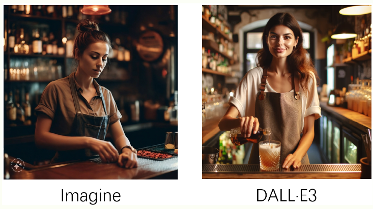 Imagine与DALL·E3对比结果 Imagine与DALL·E3对比结果