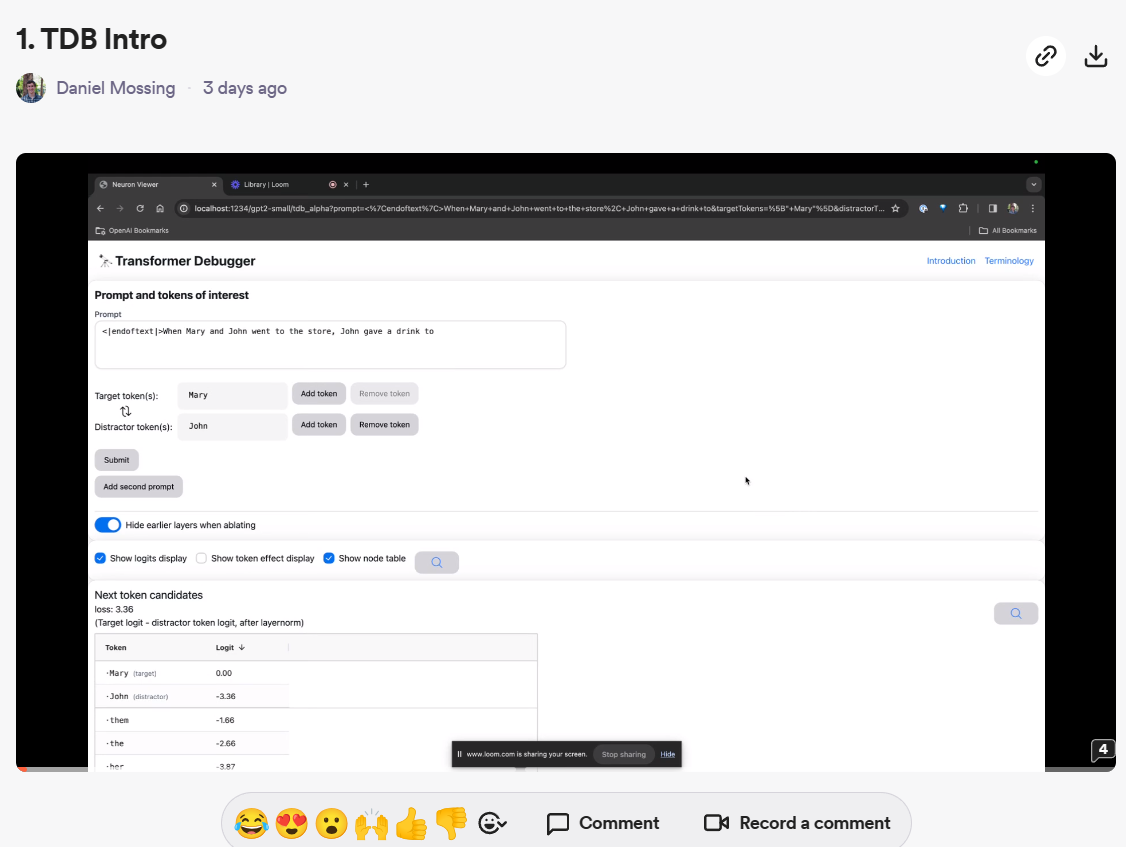 OpenAI开源大模型调测工具Transformer Debugger（TDB）：可以在训练大模型之前理解模型的运行情况并干预