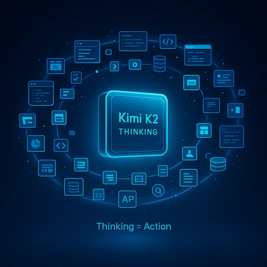 Moonshot AI 发布 Kimi K2 Thinking：连续执行200-300次顺序工具调用，人类最后难题评测得分超过所有模型，全球第一！依然免费开源商用！