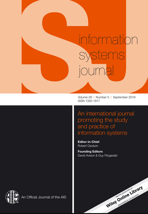 INFORMATION SYSTEMS JOURNAL logo