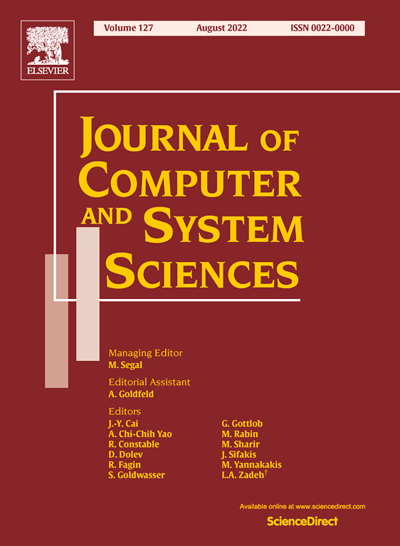 JOURNAL OF COMPUTER AND SYSTEM SCIENCES logo