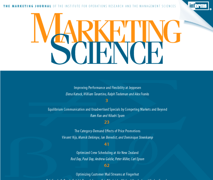 MARKETING SCIENCE logo