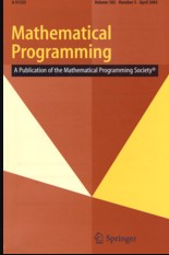 MATHEMATICAL PROGRAMMING logo