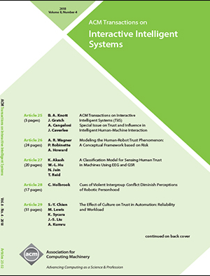 ACM Transactions on Interactive Intelligent Systems logo