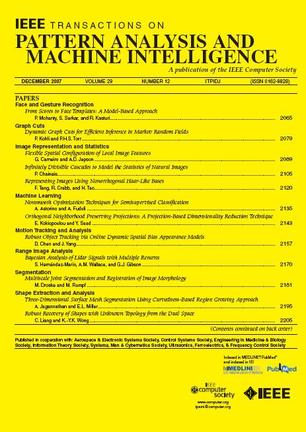 IEEE TRANSACTIONS ON PATTERN ANALYSIS AND MACHINE INTELLIGENCE logo